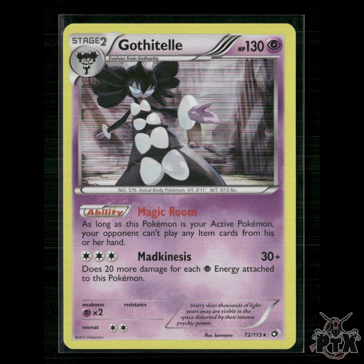 Gothitelle 72/113 Legendary Treasures NM Pokemon