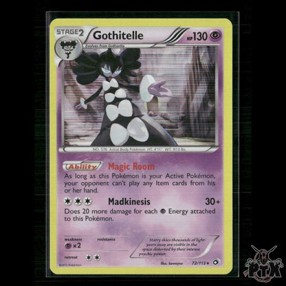 Gothitelle 72/113 Legendary Treasures NM Pokemon