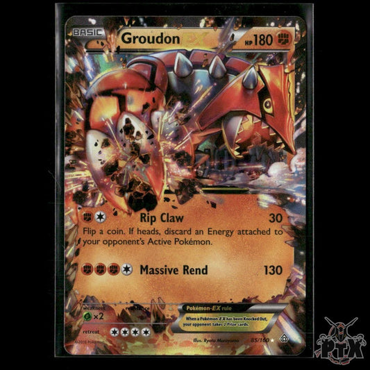 Groudon EX 85/160 XY - Primal Clash MP Pokemon