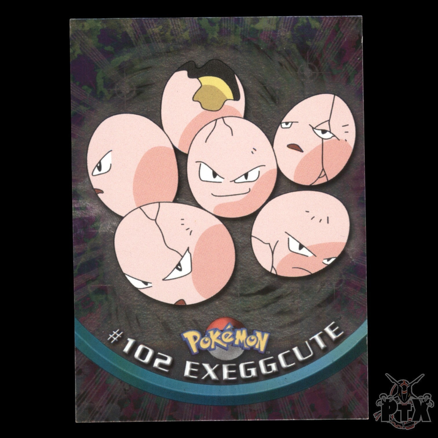 Topps Exeggcute #102 Foil Series 2 Pokemon 2000