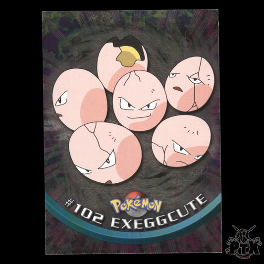 Topps Exeggcute #102 Foil Series 2 Pokemon 2000