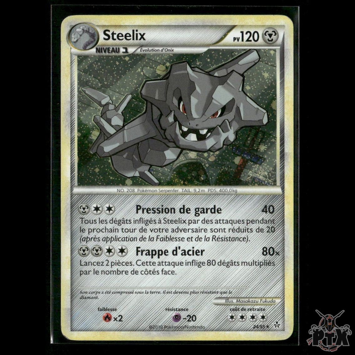 Steelix Holo 24/95 (HGSS Unleashed) Deck Exclusives MP Pokemon