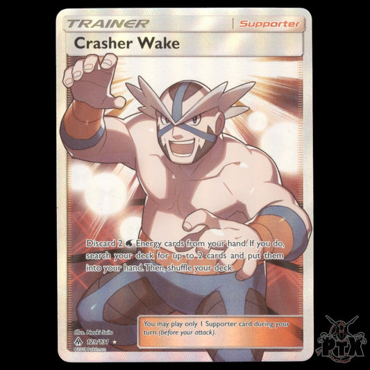 Crasher Wake #129/131 Forbidden Light NM/Near Mint Pokemon 2018