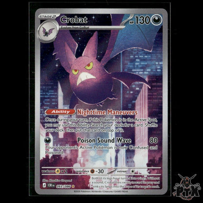 Crobat 093/086 ME04: Chaos Rising NM Pokemon