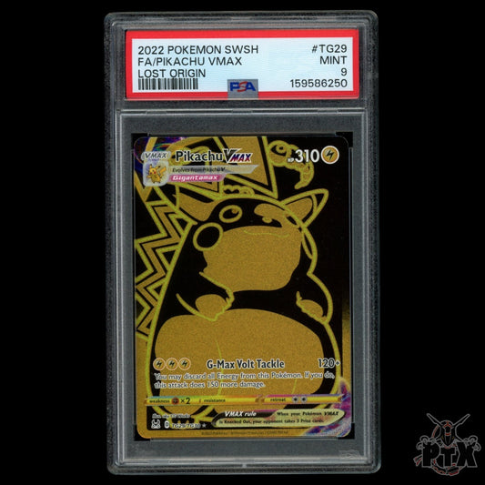 Pikachu VMAX TG29/TG30 PSA 9 Lost Origin Pokemon 2022