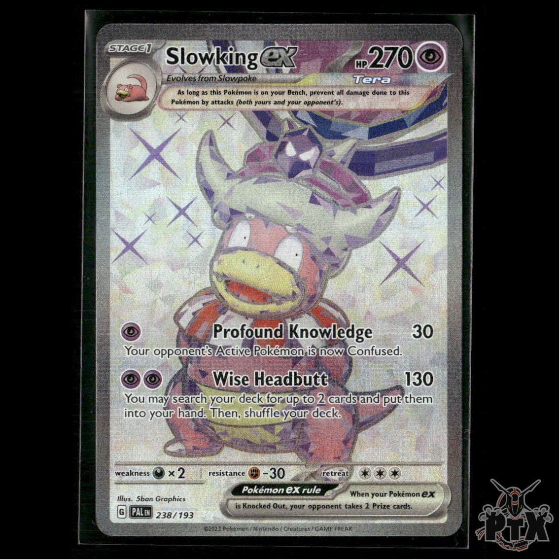 Slowking ex 238/193 SV02: Paldea Evolved NM Pokemon