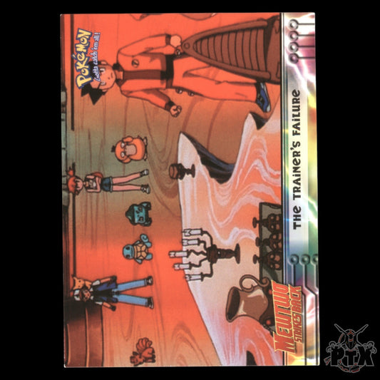 Topps The First Movie The Trainer's Failure Mewtwo Strike Back Pokemon 2000
