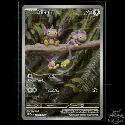 Aipom 211/182 SV04: Paradox Rift NM Pokemon