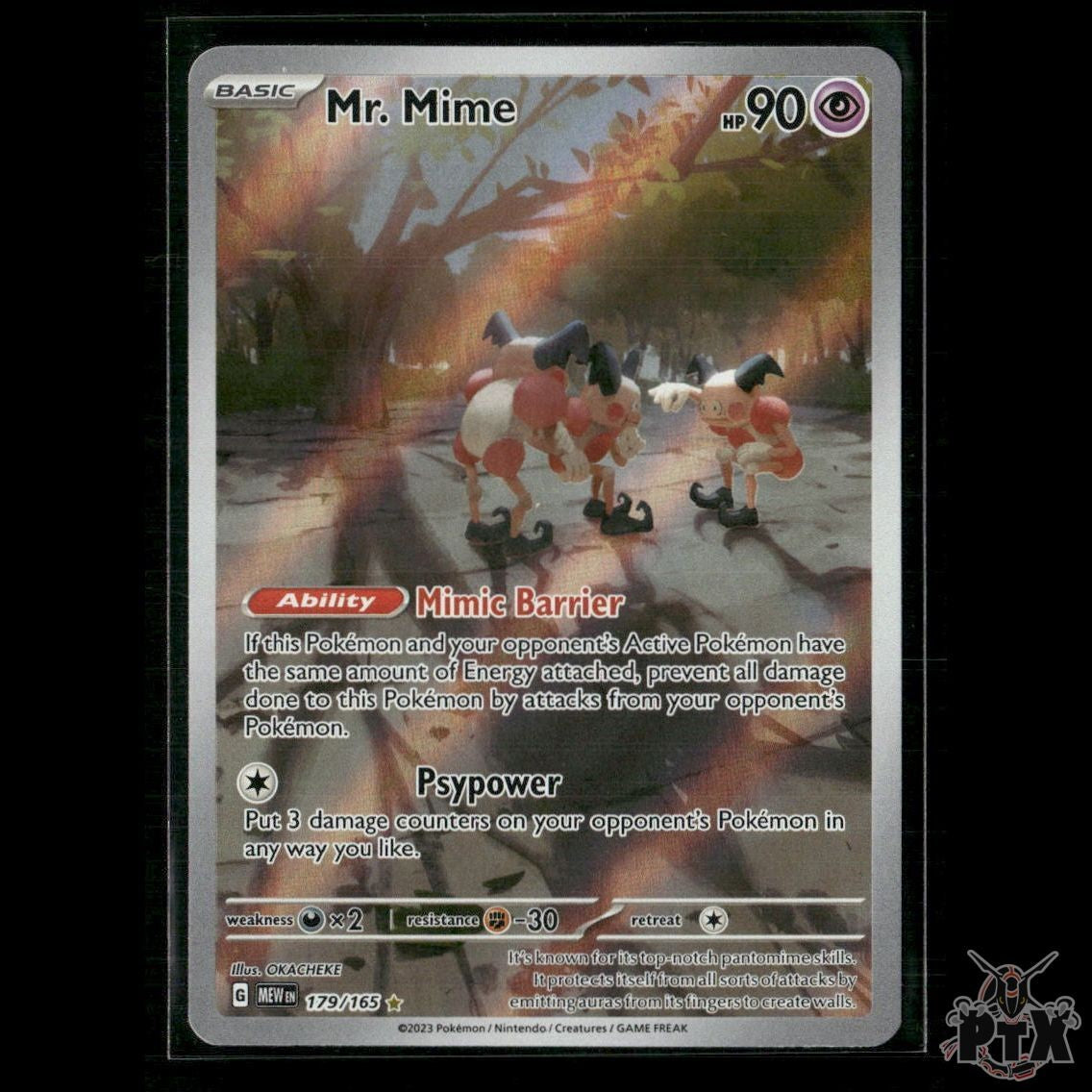 Mr. Mime 179/165 SV: Scarlet & Violet 151 NM Pokemon