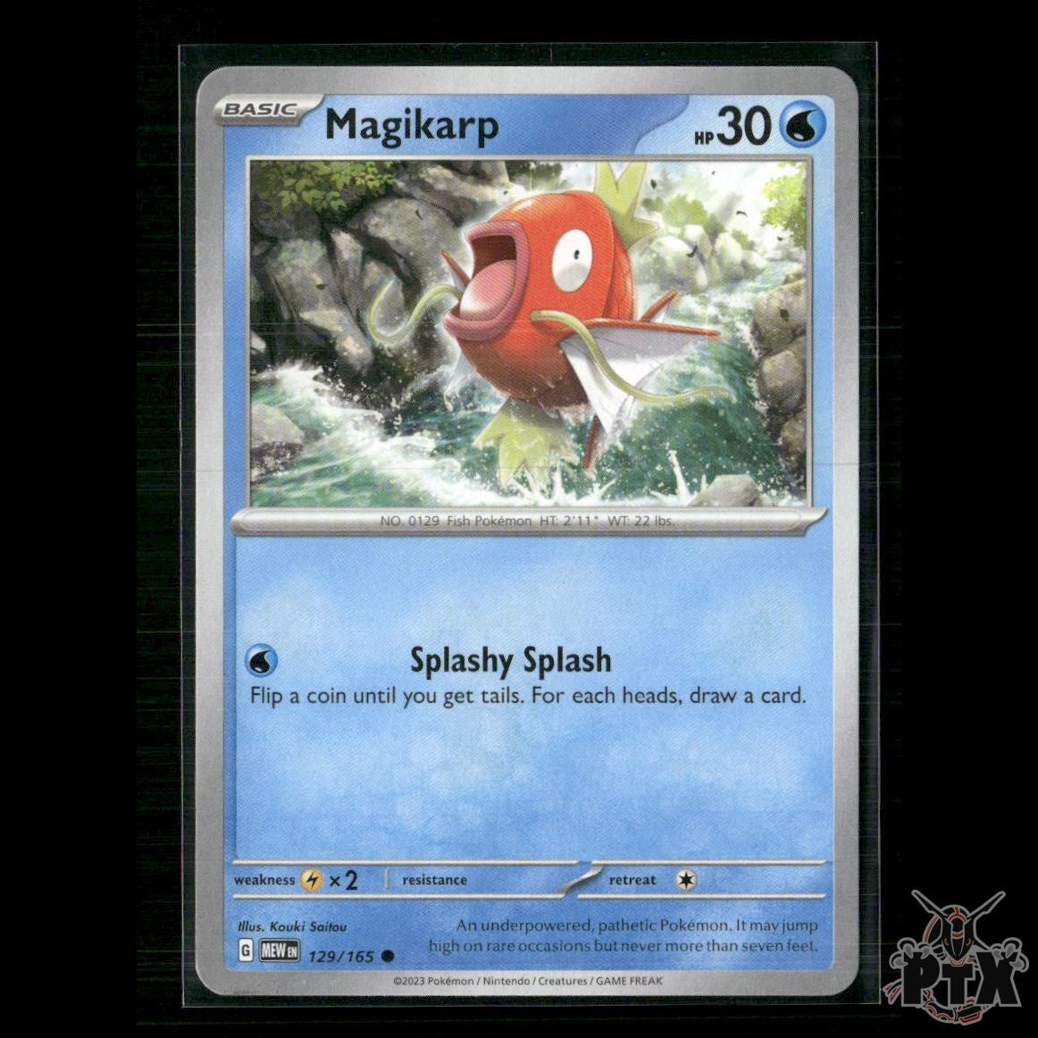 Magikarp 129/165 SV: Scarlet & Violet 151 NM Pokemon