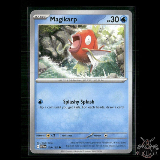 Magikarp 129/165 SV: Scarlet & Violet 151 NM Pokemon