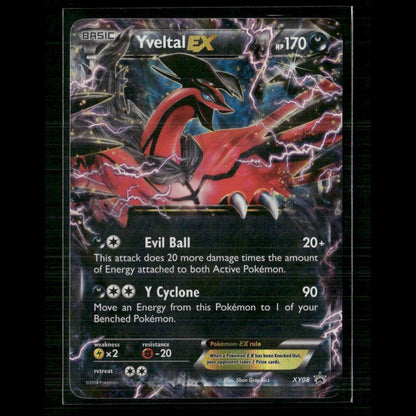 Yveltal EX XY08 XY Promos NM Pokemon