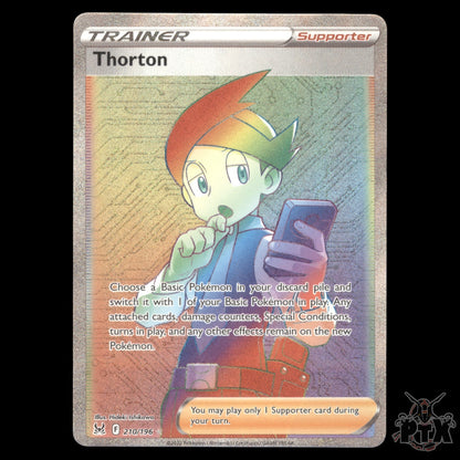 Thorton #210/196 Lost Origin NM/Near Mint Pokemon 2022