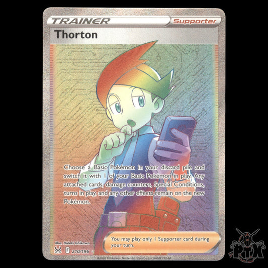 Thorton #210/196 Lost Origin NM/Near Mint Pokemon 2022