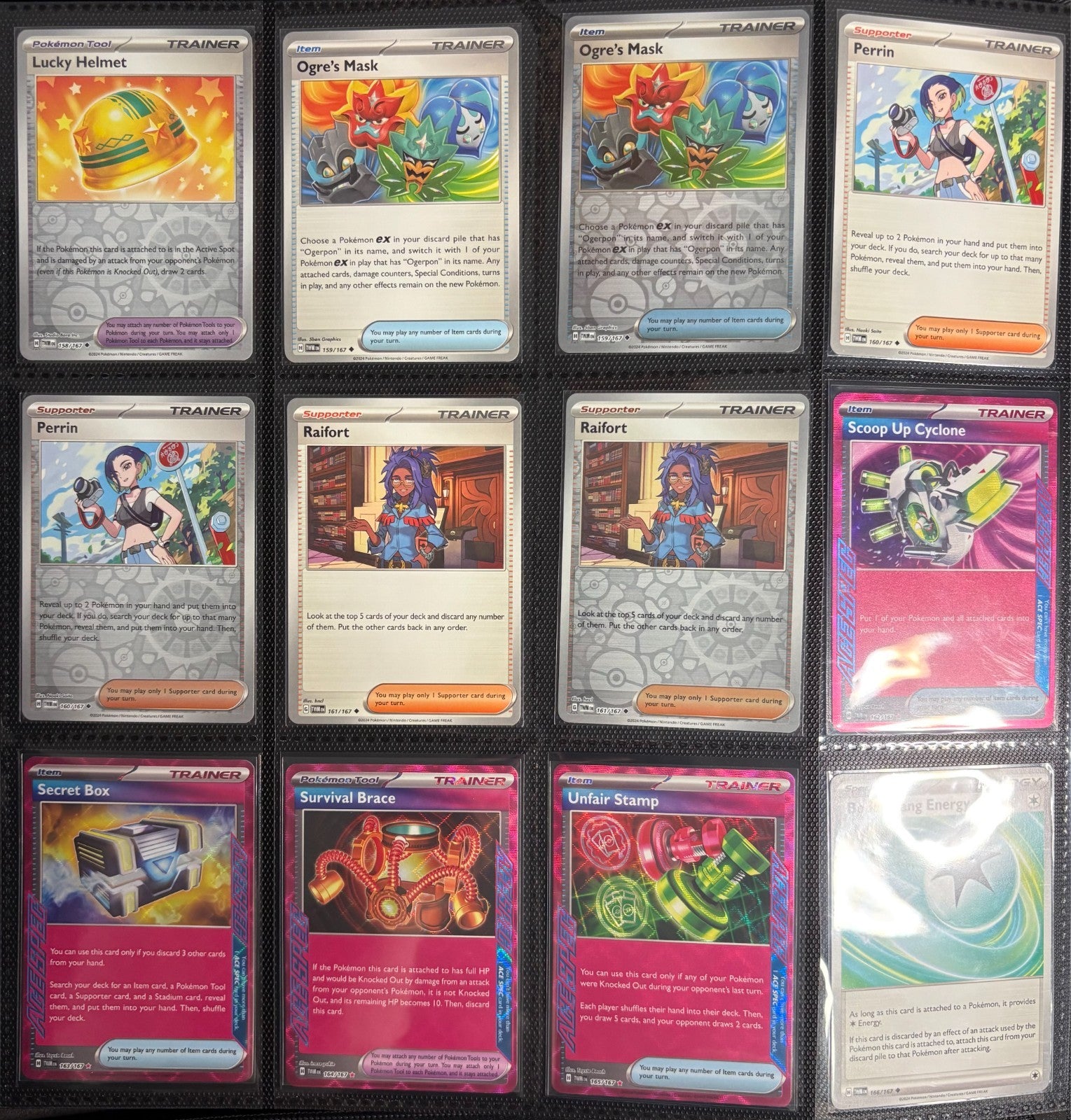 Twilight Masquerade Master Set 226/226 All NM/NM+ Pokemon 2024