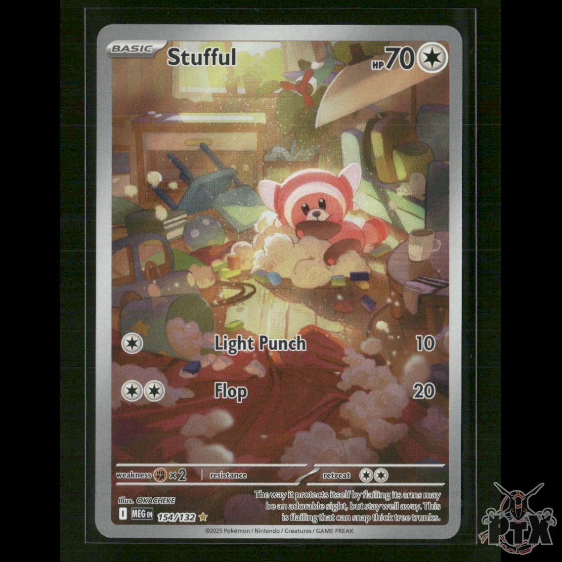 Stufful 154/132 ME01: Mega Evolution NM Pokemon