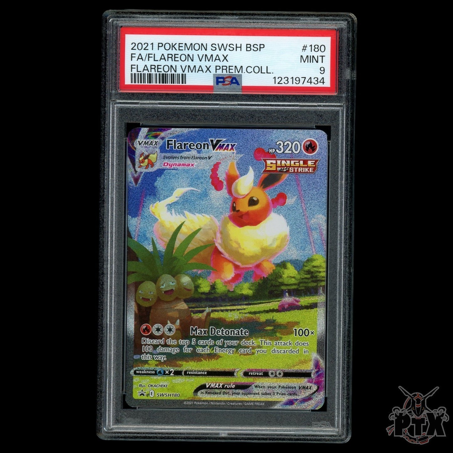 Flareon VMAX #SWSH180 PSA 9 Sword & Shield Promo Pokemon 2021