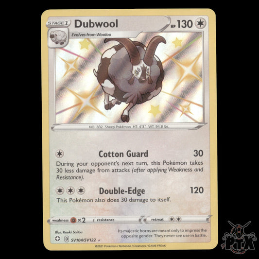 Dubwool SV104/SV122 Shining Fates