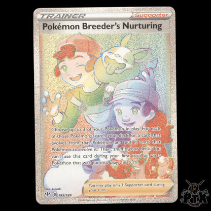Pokemon Breeders Nurturing 195/189 Darkness Ablaze