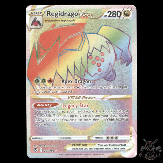 Regidrago VSTAR #201/195 Silver Tempest NM/Near Mint