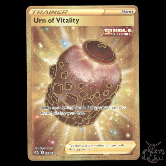 Urn Of Vitality #229/198 Chilling Reign SWSH NM/Near Mint