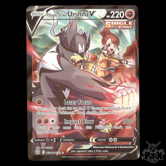 Single Strike Urshifu V #TG18/TG30 Brilliant Stars SWSH NM/Near Mint