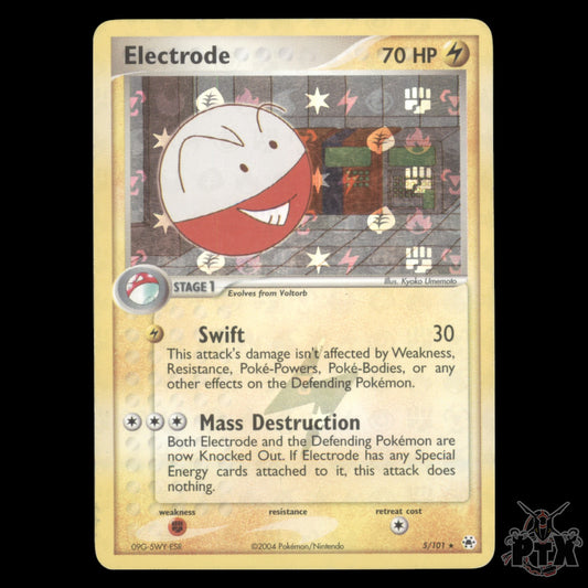 Electrode #5/101 EX Hidden Legends LP/Lightly Played