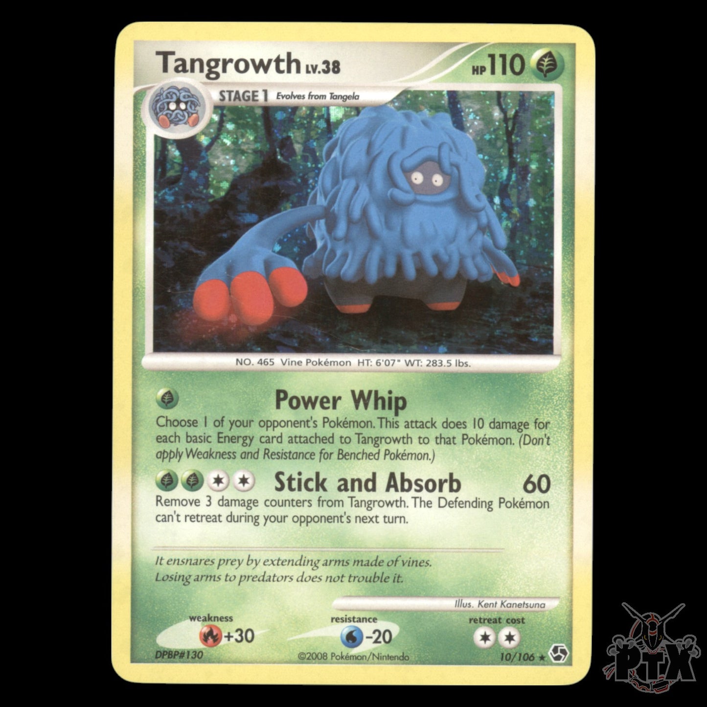 Tangrowth Holo #10/106 Great Encounters LP/Lightly Played