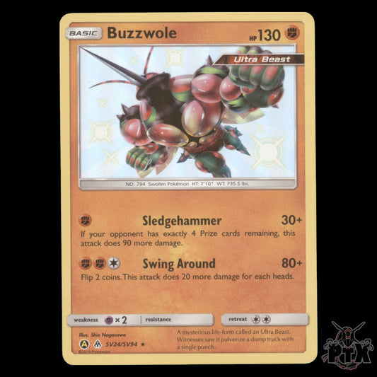 Buzzwole SV24/SV94 Hidden Fates
