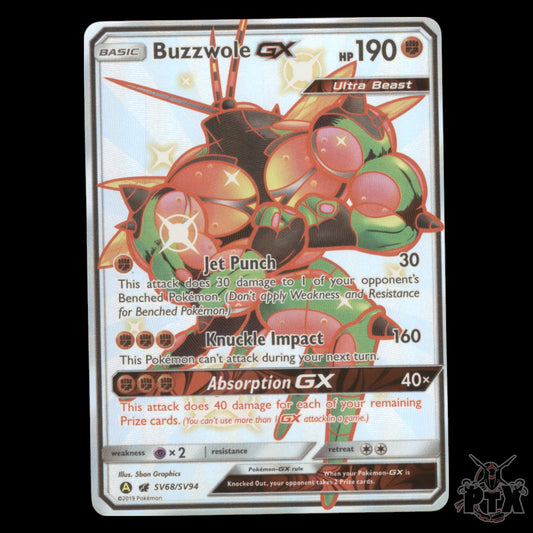 Buzzwole GX #SV68/SV94 Hidden Fates NM/Near Mint