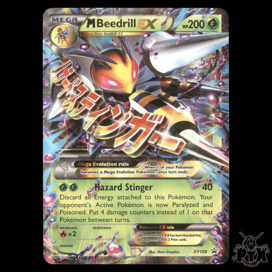 M Beedrill EX #158/2211 XY Promo NM/Near Mint