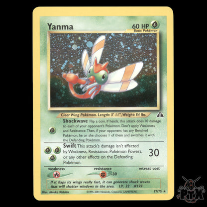 Yanma Holo #17/75 Neo Discovery NM/Near Mint