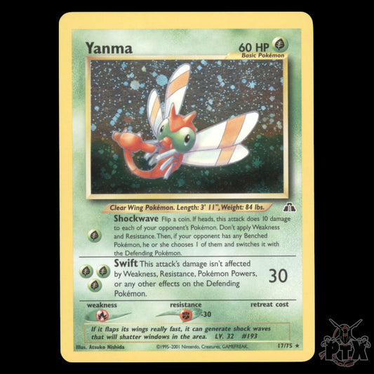 Yanma Holo #17/75 Neo Discovery NM/Near Mint