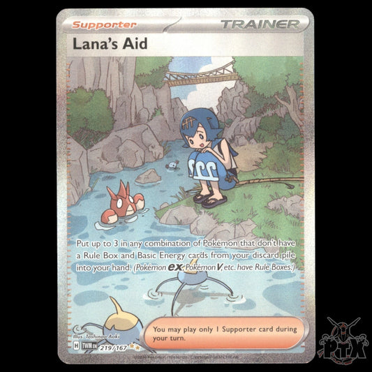 Lana's Aid #219/167 Twilight Masquerade NM/Near Mint