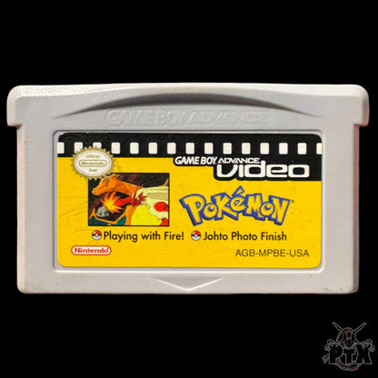 Pokemon Playing With Fire Nintendo Game Boy Advance Video/Working